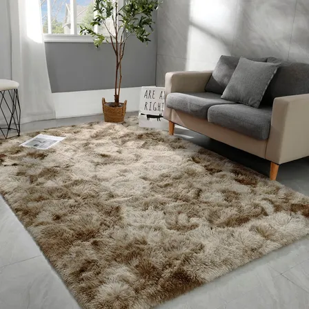 Tapete 2,00x1,50 Peludo Felpudo Sala E Quarto Cores Cor Bege-mesclado Desenho Do Tecido Pelo Alto Casa Laura Enxovais Tapete Médio Para Sala 2 M 1.5 M