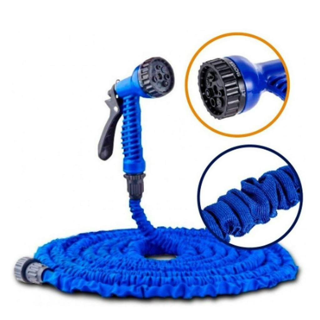 Mangueira Mágica 15M 30M 60M Flexível 7 funções Jato Irrigação para Jardim Lavagem de Carro