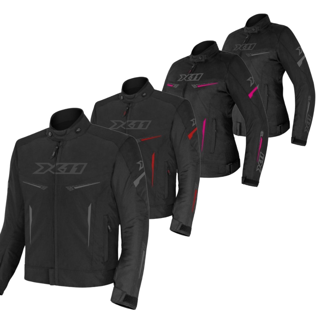 Jaqueta Moto Motociclista Motoqueiro Motoboy X11 Guard 3 Masculina e Feminina com proteção