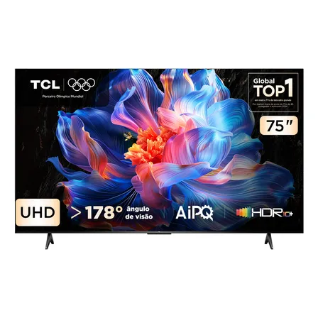 Smart Tv Tcl 75 Uhd 4k P6k Wifi Bluetooth Google Tv 75p6k