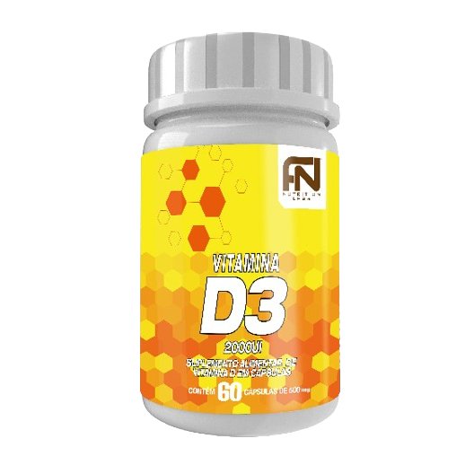 VITAMINA D3 2000 UI - 60 CÁPSULAS FORCE NUTRITION LABS