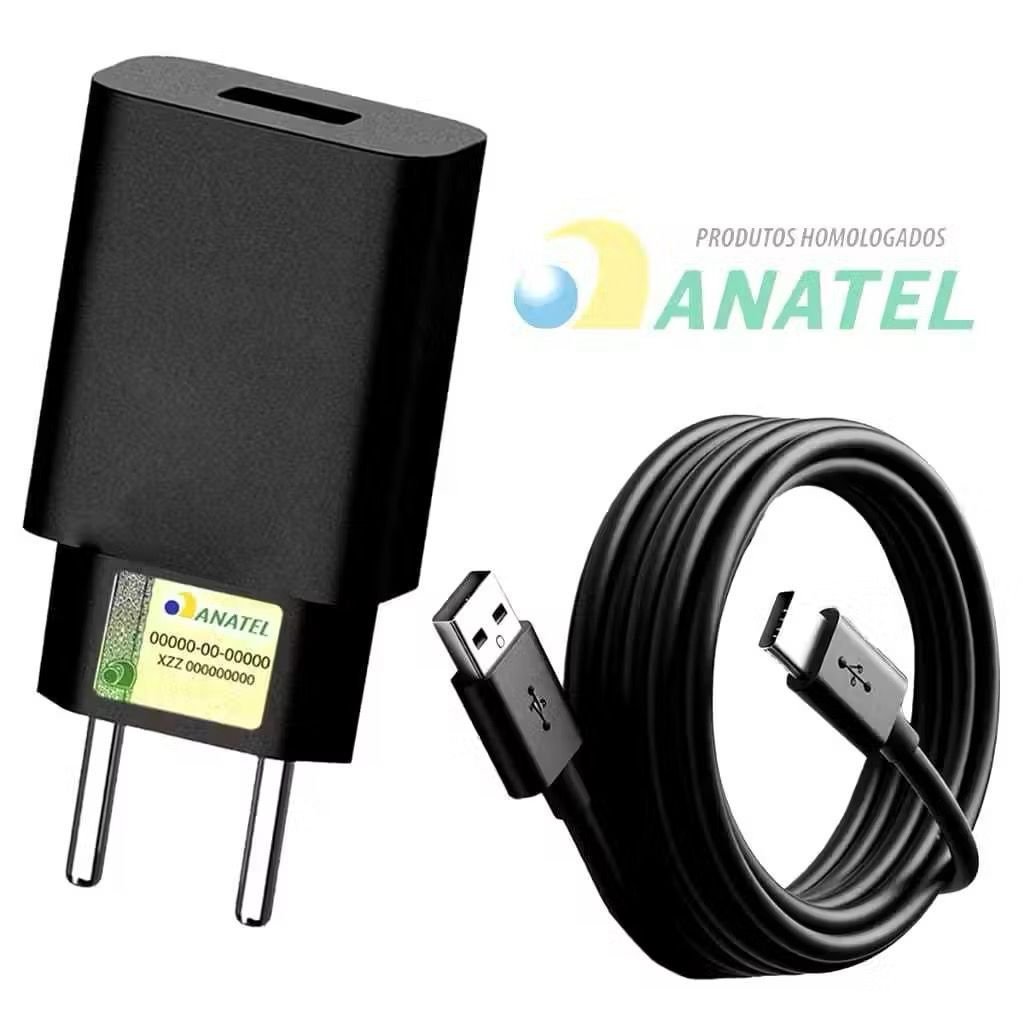 Carregador Turbo 30w Tipo C Micro-USB V8 Para Todos Moto G E X Z Carga Rapida ENVIO IMEDIATO