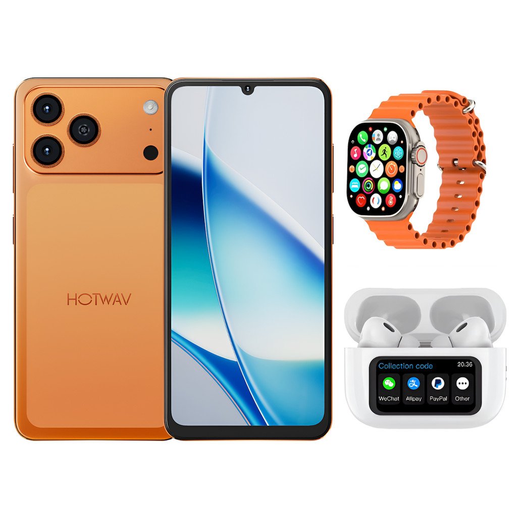 **Hotwav* A17 Pro Max 128 Gb Memoria 16Gb