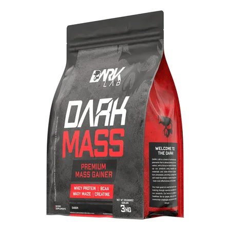 Hipercalorico Dark Mass - 3kg - Dark Lab Sabor Chocolate