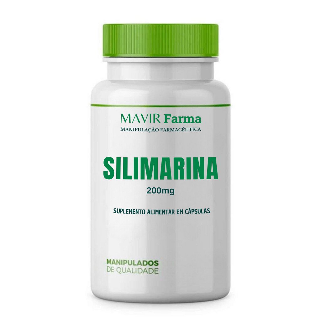 Silimarina (cardo mariano) 200MG 60 cápsulas - DP