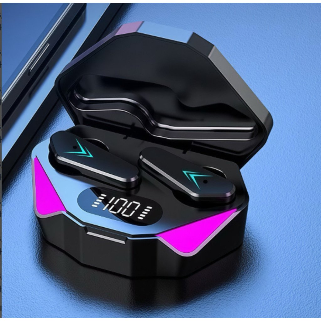 X15 Fone De Ouvido para Jogos Bluetooth 5.Tws Stereo Ultra Baixa Latency Gaming Headset BAOSHI