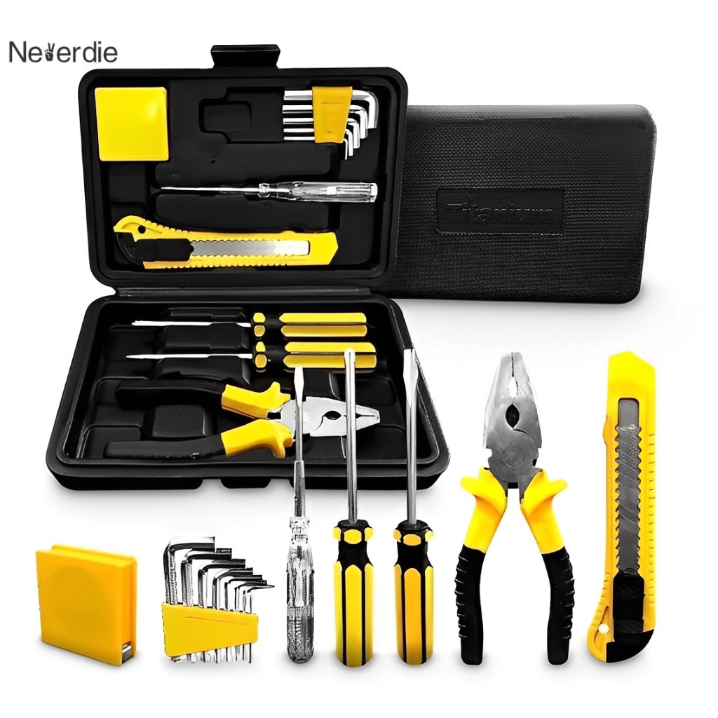 Kit Jogo De Ferramentas Com Maleta 12 Peças Titanium