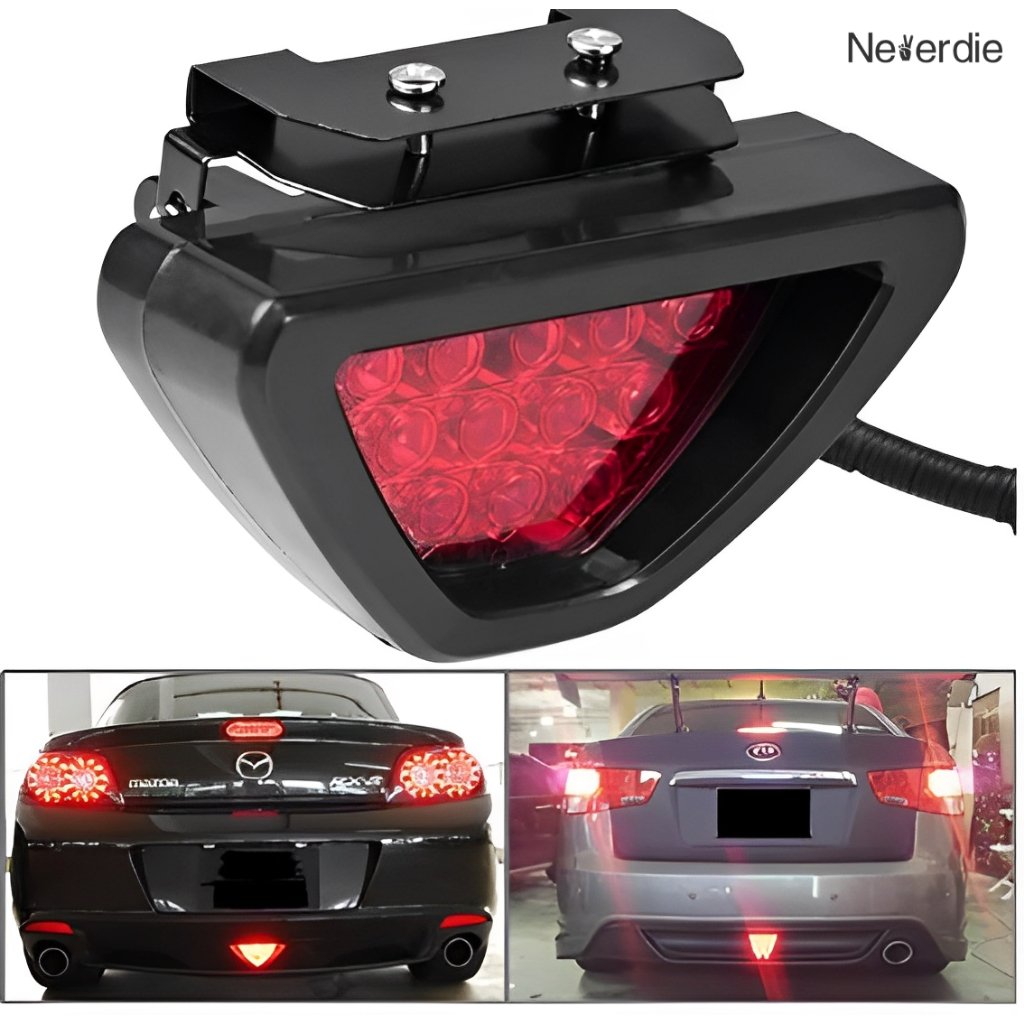 Luz Freio Universal Strobo Flash Anti Colisão