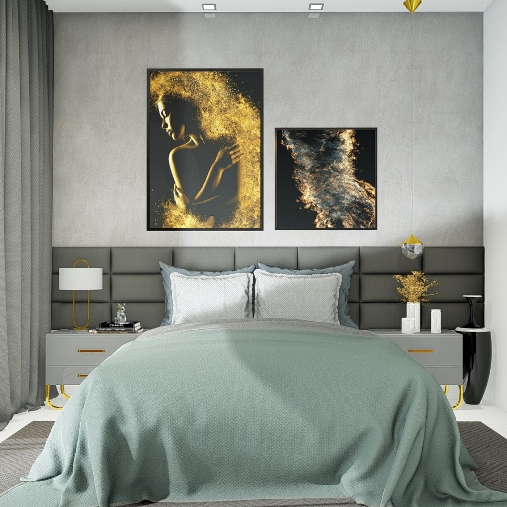 Cabeceira Ripada Placa Estofada 45x20 Em Veludo Varias Cores