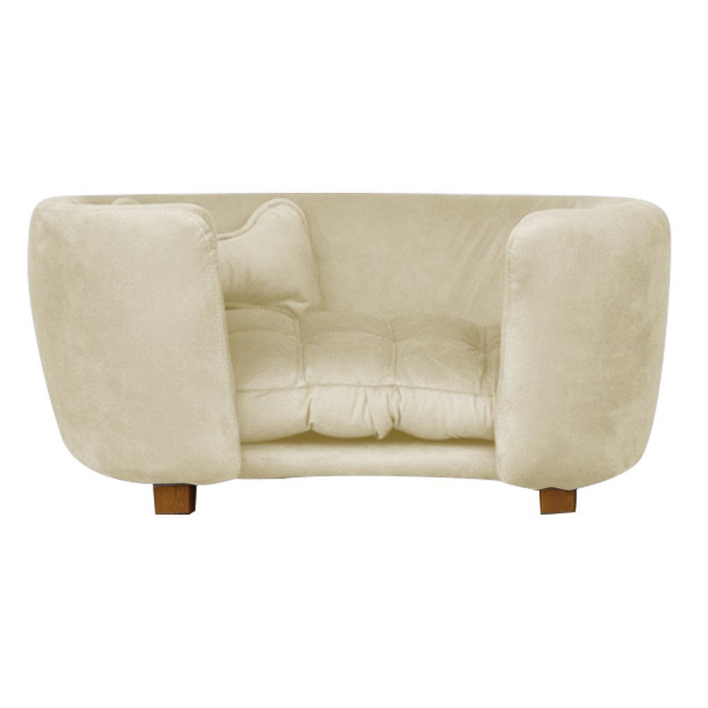 ENVIO IMEDIATO - Poltrona Cama Pet Baby Hanna Estofada Tecido Veludo