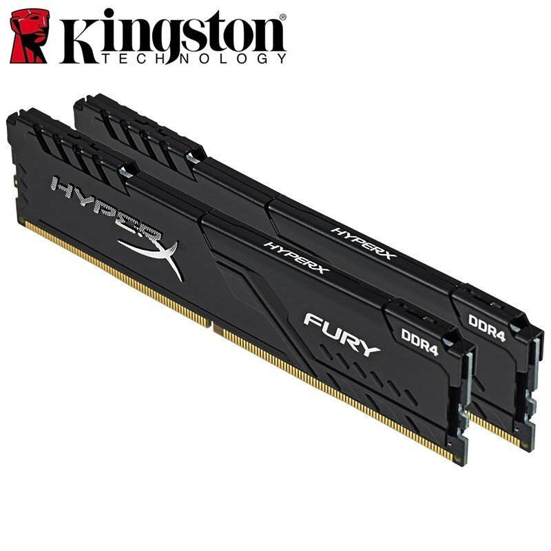 Kingston HyperX Fury DDR4 RAM 4GB 8GB 16GB DDR4 2133Mhz 2400Mhz 2666Mhz 3200Mhz Memória Para Desktop