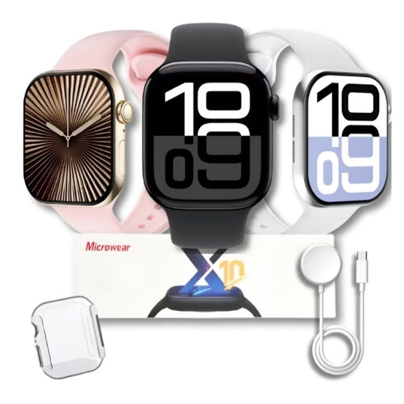 Smartwatch S10 Microwear 47mm Serie 10 ChatGPT lançamento 2025