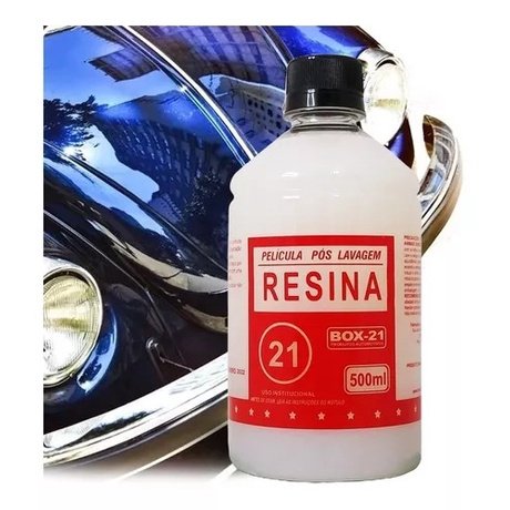 Resina Auto Brilho Pintura Carro Efeito Teflon 500ml