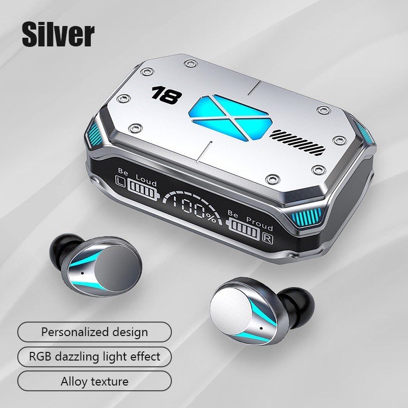 Fones De Ouvido Originais TWS M41 Sem Fio Para Jogos Fone Bluetooth 5.3 Esportivos Musicais