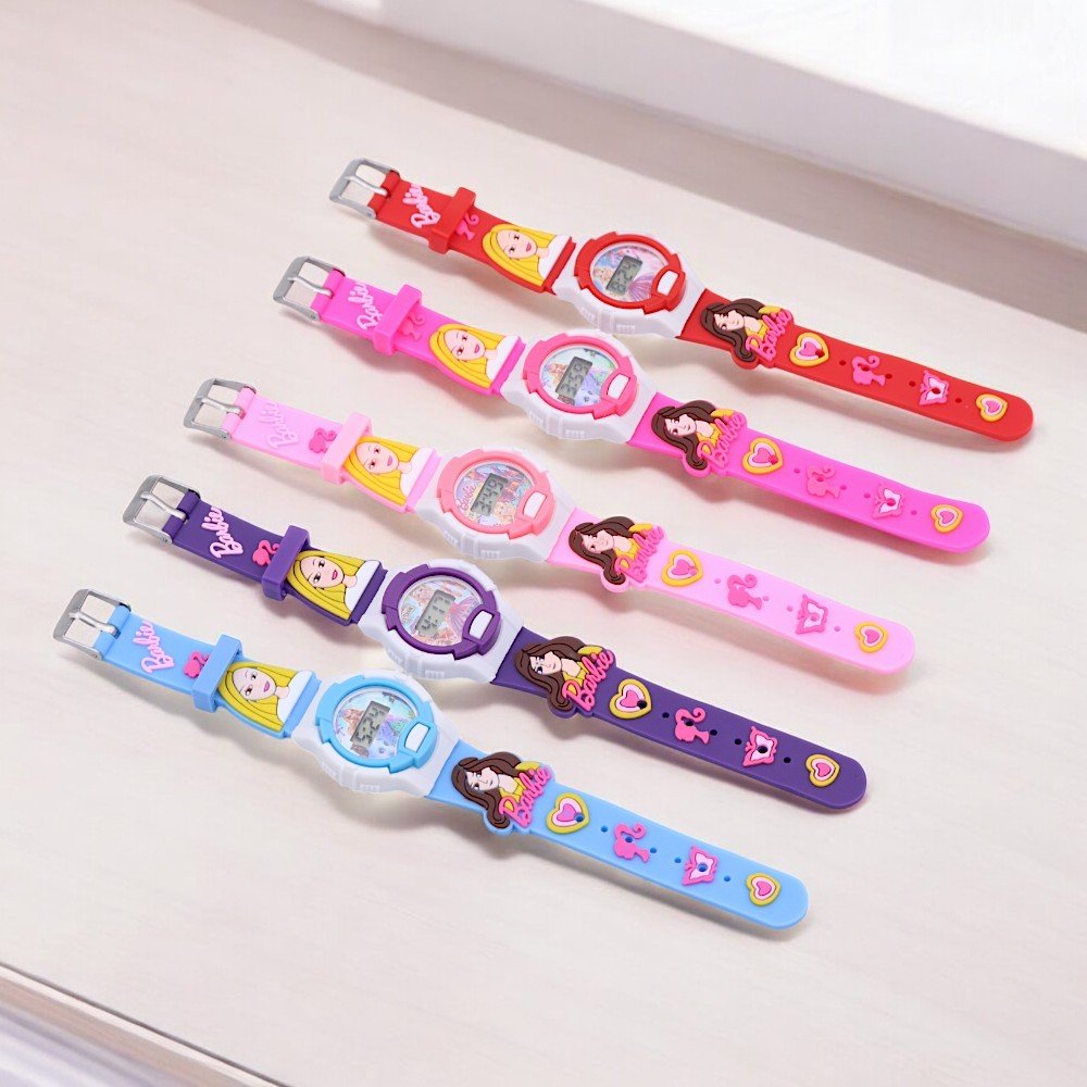 Relógio Infantil Digital Multifuncional Personagens de Desenho Animado Meninos e Meninas