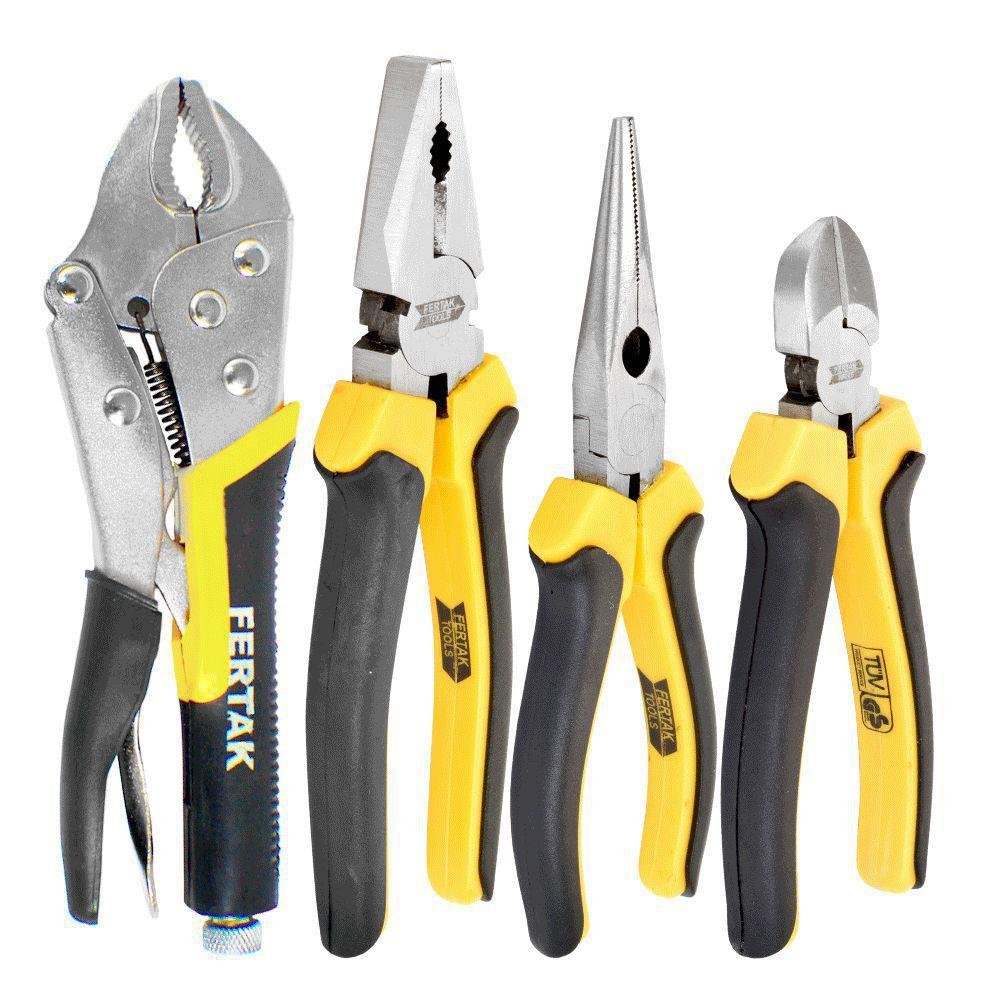 Jogo De Alicate peças Ferramenta Universal Corte Meia Cana utilidades profissional Hobby  resistente duradouro qualidade