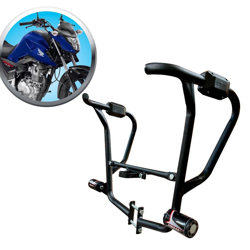 Protetor De Carenagem Motor Titan Fan 150 Titan Fan 160 2025 E 2026