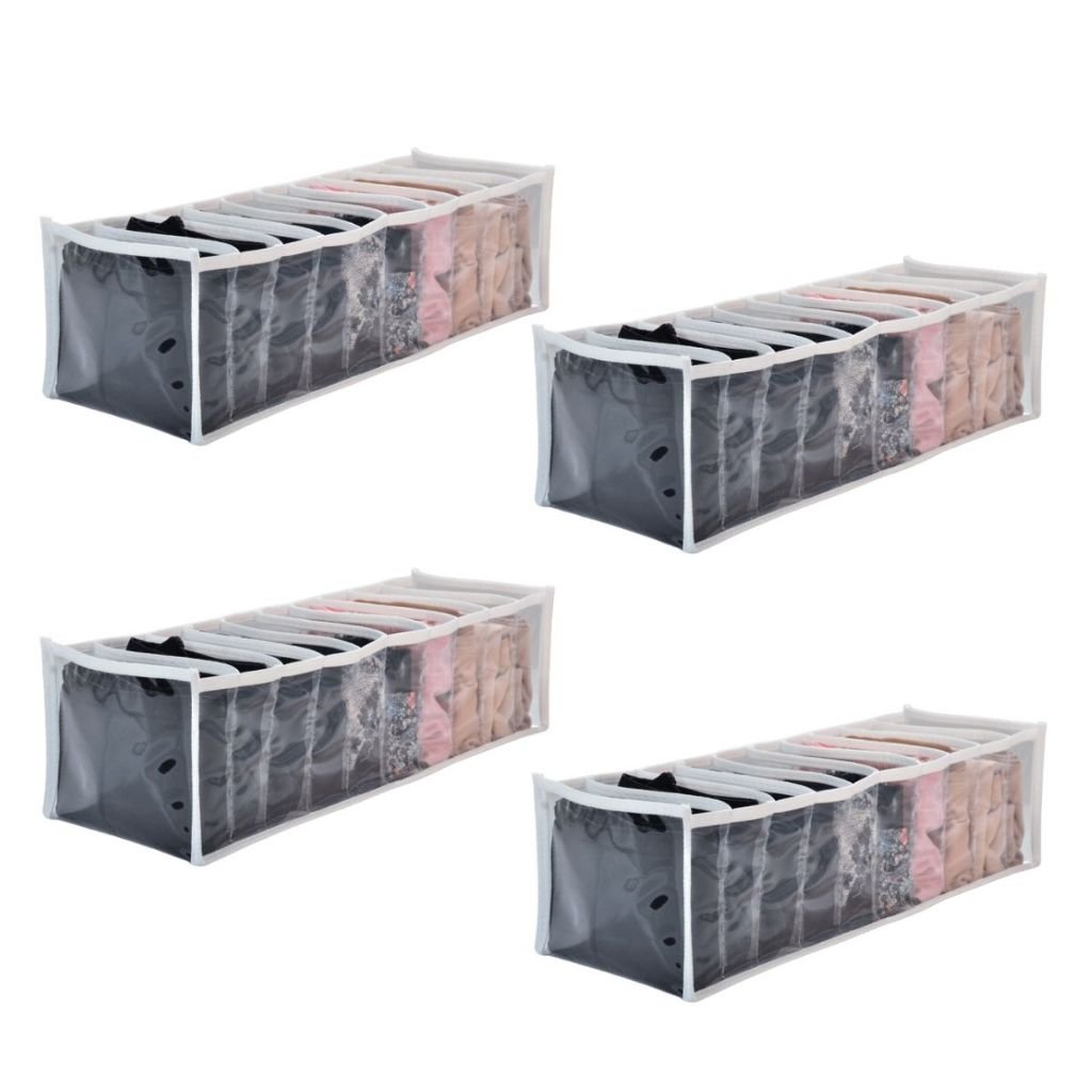 Kit 4 Colmeias Organizadoras PP (36x12x10) - Calcinhas, Meias, Cuecas PROMOÇÃO