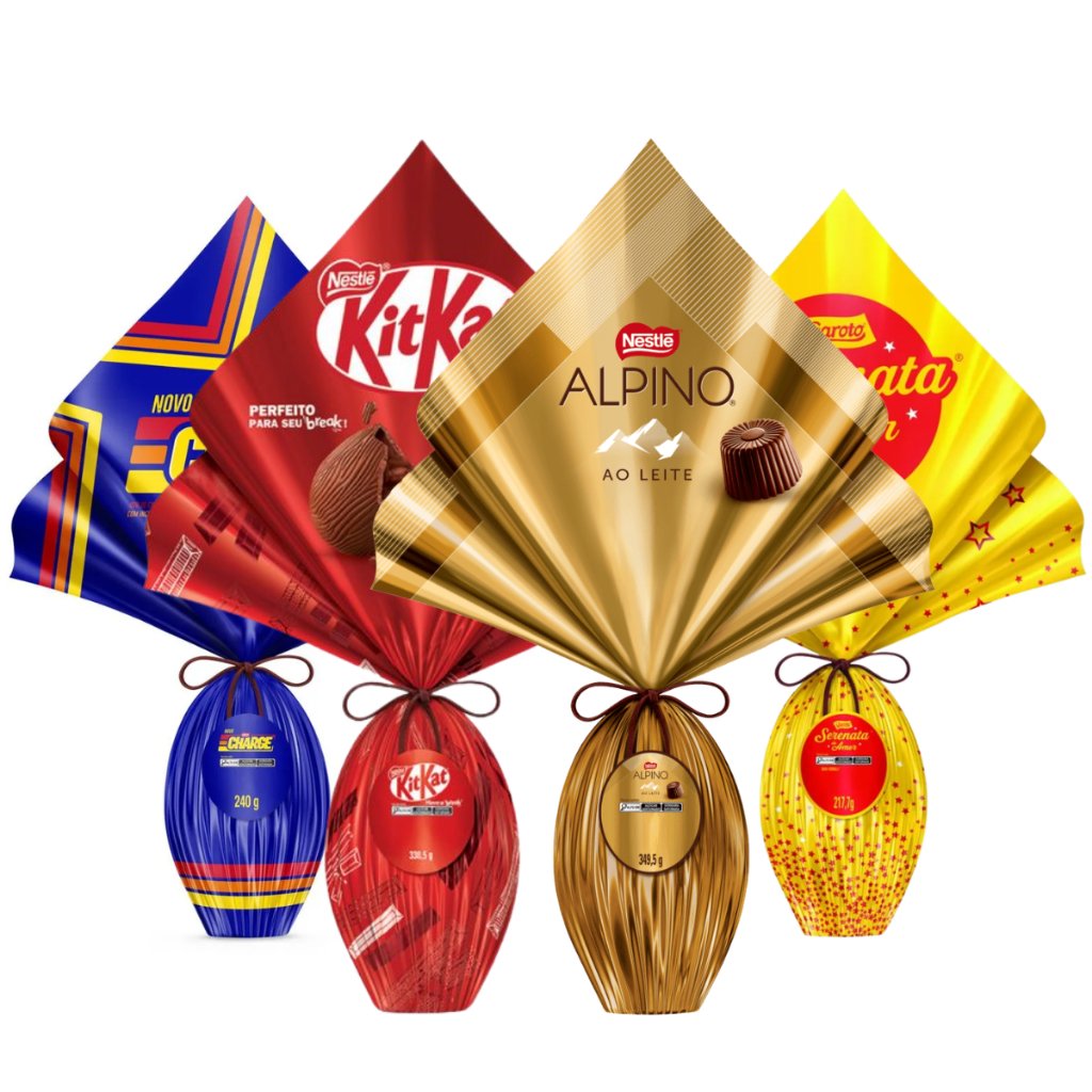 Ovos de Páscoa Marcas Famosas Nestlé | Escolha o Seu