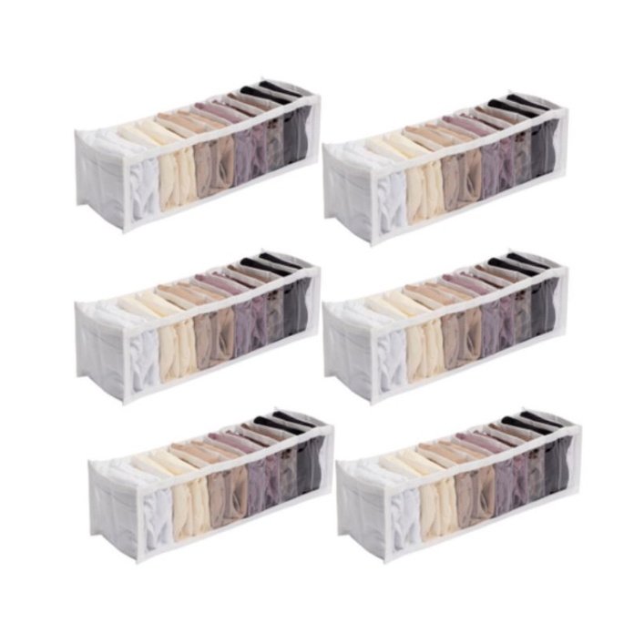 kit com 08 und. Colmeia organizadora roupa íntima 11x13x34. calcinha e meia.