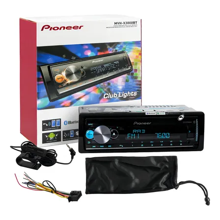 Som Automotivo Pioneer Mvh-x3000bt Bluetooth Usb
