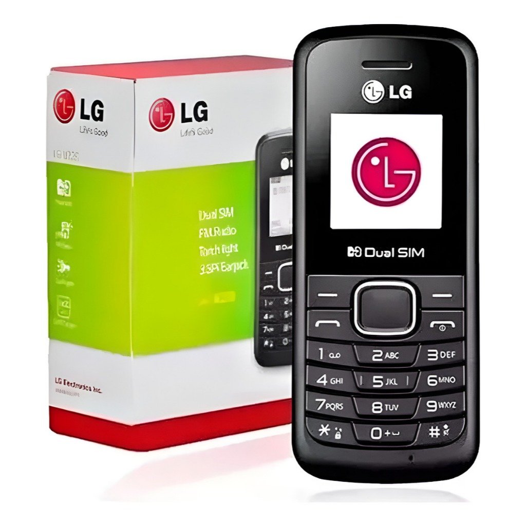 Celular LG B220 Simples de Botão Dual Sim 100% Original Radio Fm Idoso