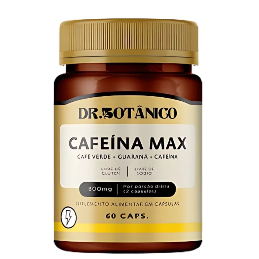 CAFEINA MAX 800MG 60 CAPSULAS DR BOTANICO