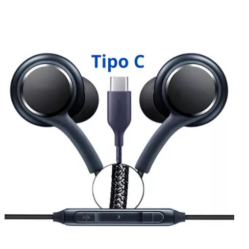 Fone Tipo C S20 FE S21 Plus S21+ S22 Ultra S23 ultra S24 A34 A53 A54 A73 M52 M53 M54 Edge Fone De Ouvido Tipo C