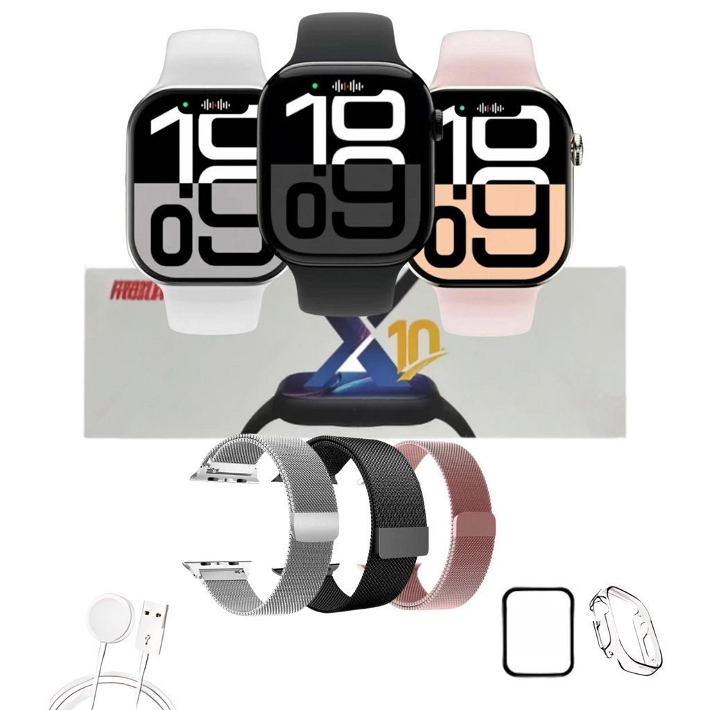 Relógio Smartwatch S10 Microwear série 10 ChatGpt Gps Nfc X10 Lançamento Original