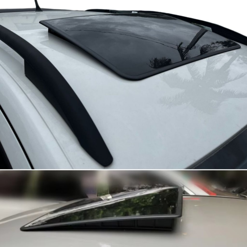 Teto Solar Elevado Falso Universal Genérico Rígido Plástico Para Todos Carros Com Teto Liso
