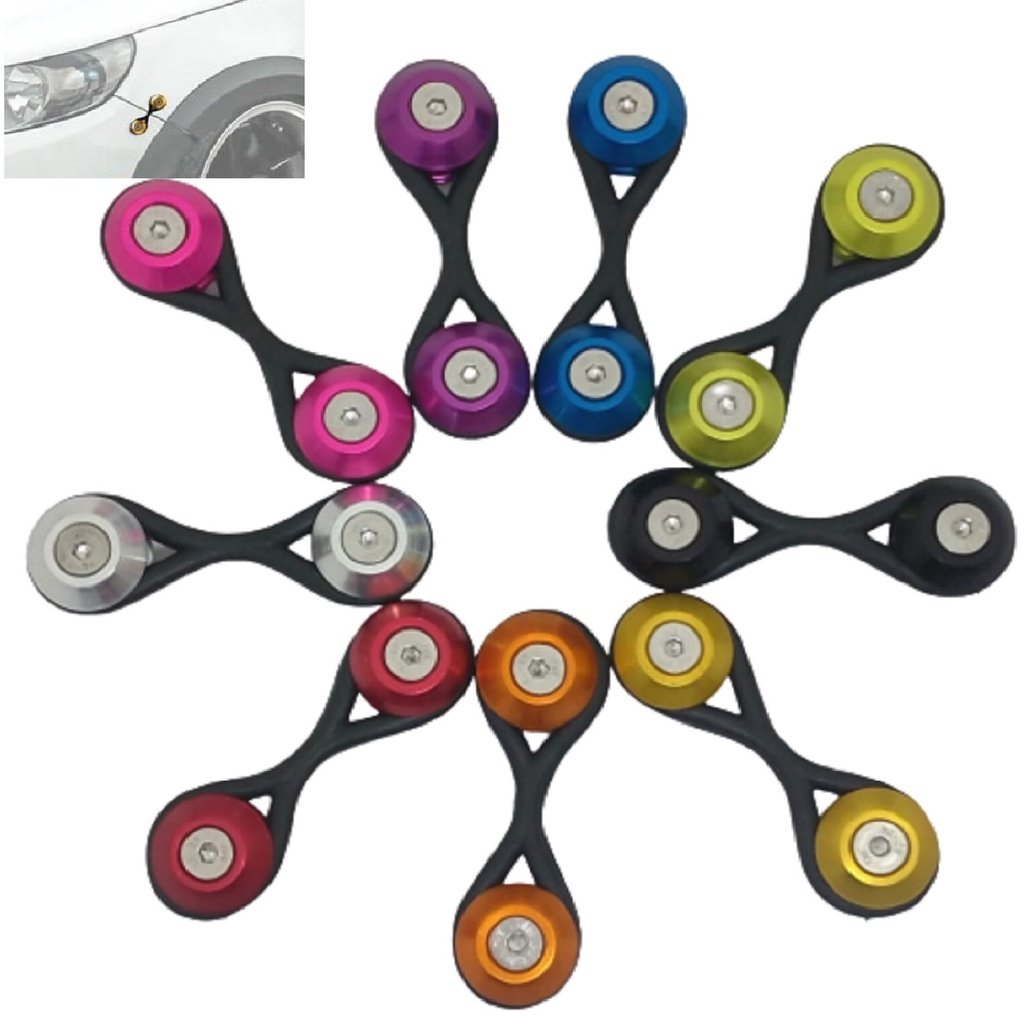 Trava De Para-choque Quick Release - Anilha Decorativa Universal Resistente para Carros