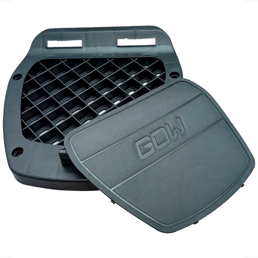 Base Do Bau Bauleto Moto Gow G33 G40 30 33 40 47 Litros Para Xre 300 Da Cg Fazer Pra Twister Cb Grau