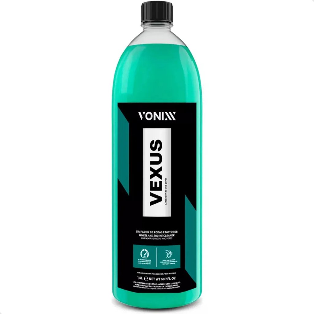 Vexus 1,5l Vonixx Limpador Rodas Motor Uso Geral Carro Moto