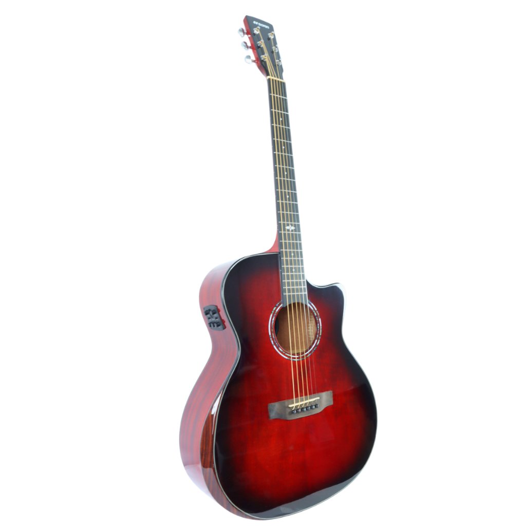 Violão Elétrico Sonn Premium  Cherry Burst 41"