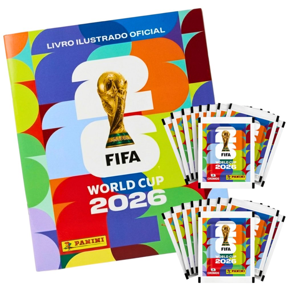 Album Capa Mole Brochura Figurinhas Copa Do Mundo Fifa 2026