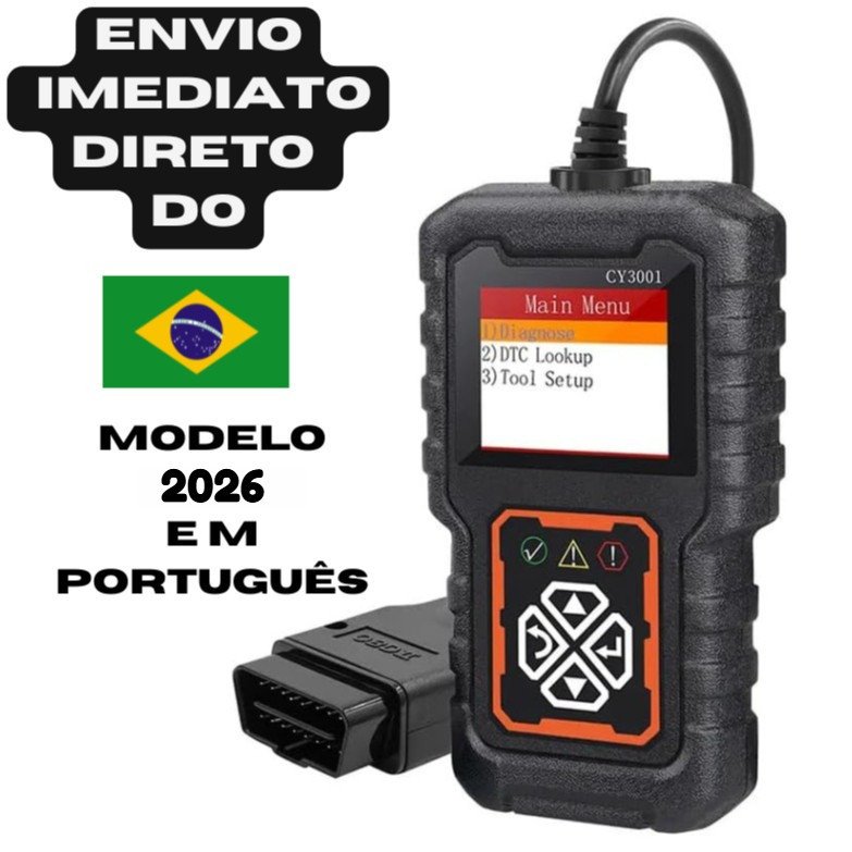 Scanner Carro OBD2  Automotivo Diagnóstico Leitor Apagar Falha Do Motor Ler Bateria Teste Luz