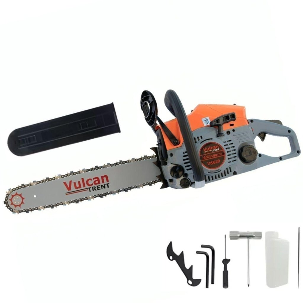 Motosserra Potente 62 Cilindradas 4HP Sabre 20 Polegadas VS620 Profissional Vulcan